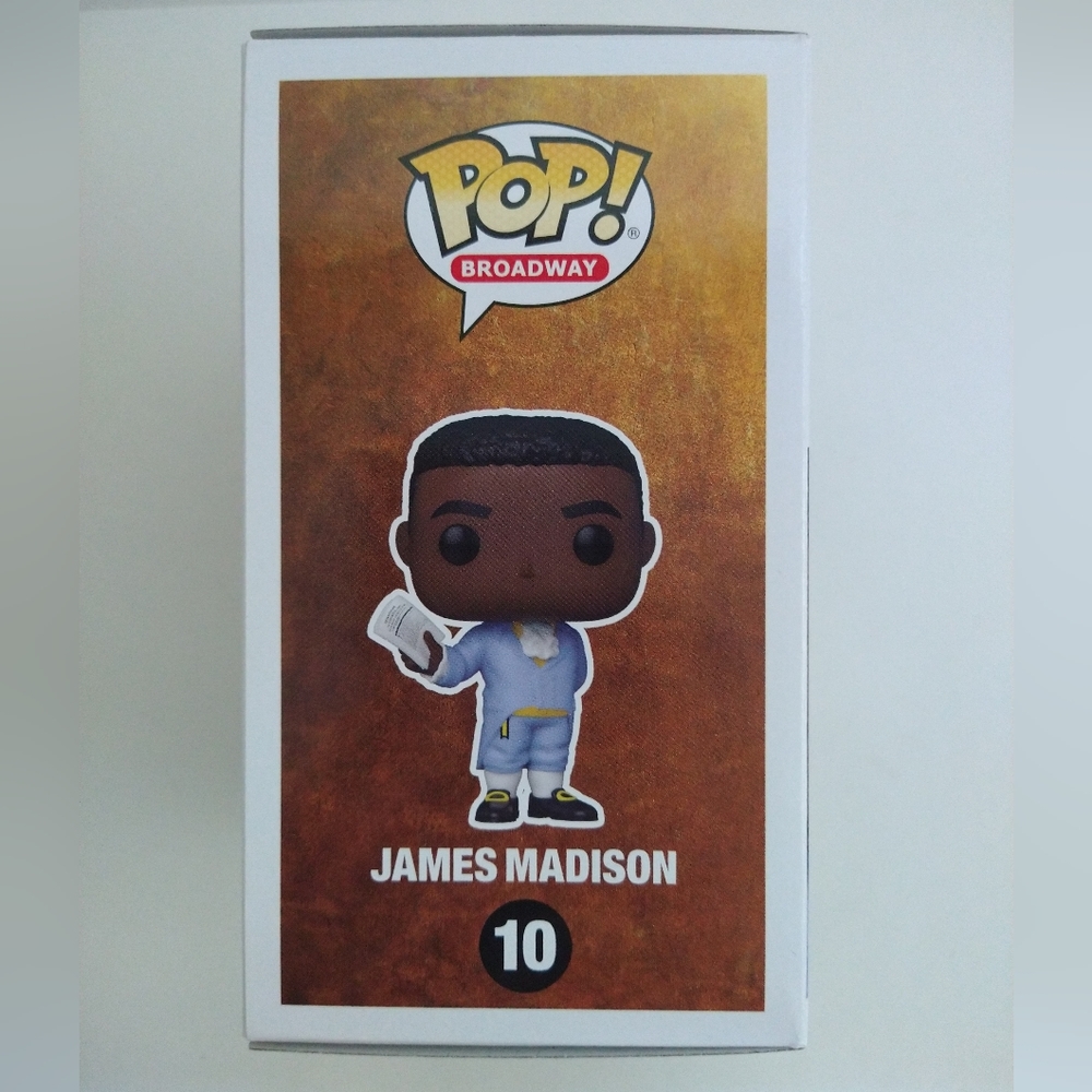 Funko Pop! Broadway: Hamilton - James Madison #10 NIB Vinyl Figure Toy - Picture 3 of 6